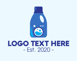 Lotion - Laundry Liquid Detergent logo design