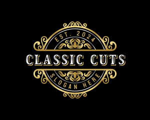 Luxury Classic Ornamental logo design