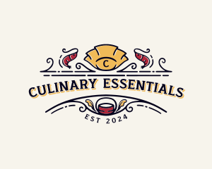 Shrimp Seafood Cuisine logo design