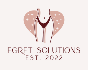 Bikini Swimsuit Boutique logo design