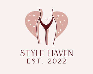 Bikini Swimsuit Boutique logo design