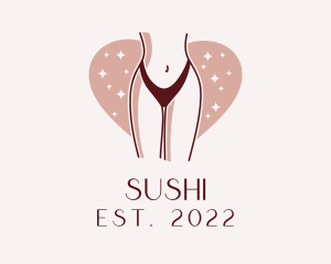 Bikini Swimsuit Boutique logo design