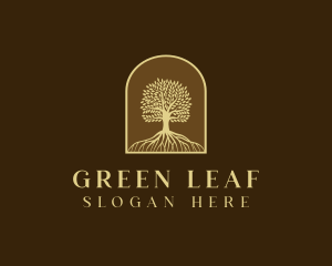 Plant - Tree Roots Plant logo design