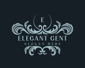 Elegant Floral Wedding logo design