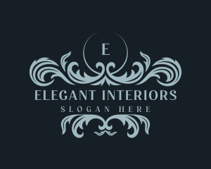 Elegant Floral Wedding logo design