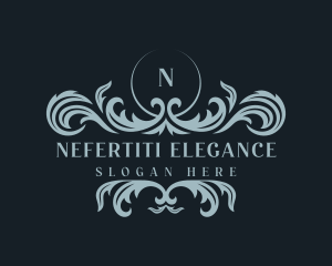 Elegant Floral Wedding logo design