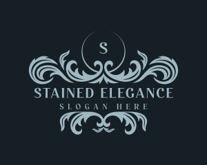 Elegant Floral Wedding logo design