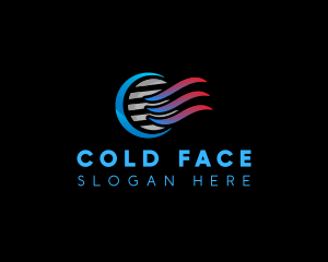 Hot Cold Ventilation logo design