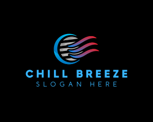 Hot Cold Ventilation logo design