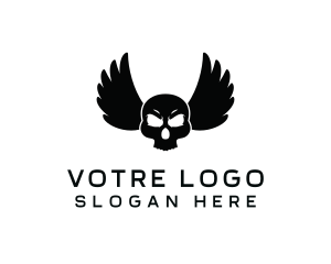 Skull Wings Gaming Logo