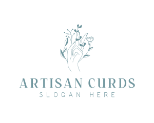 Holistic Wellness Flower logo design