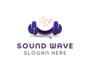 Audio - Headphones DJ Audio logo design