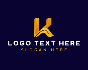 Firm - Premium Company Letter K logo design