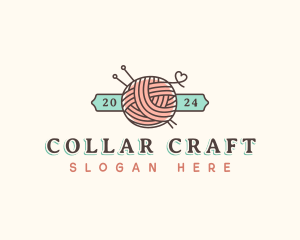 Crochet Yarn Thread logo design