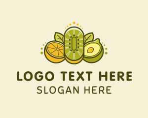 Dietary - Healthy Food Fruits logo design