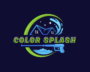 Cleaning Pressure Wash Hydro logo design