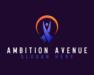 Ambition - Human Career Award logo design