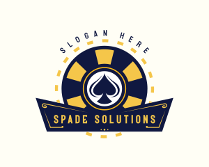 Spade - Poker Spade Casino logo design