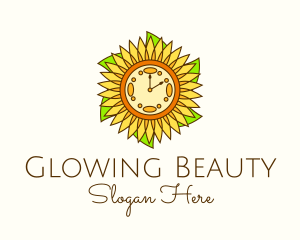 Countdown - Sunflower Wellness Time logo design