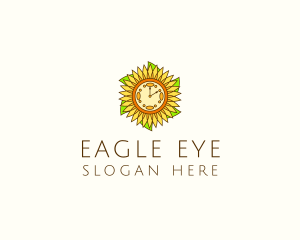 Sunflower Wellness Time  logo design