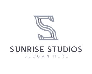 Architect Designer Studio Letter S logo design