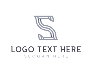 Corporate - Architect Designer Studio Letter S logo design