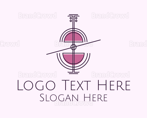 Wine Glass Cello Logo