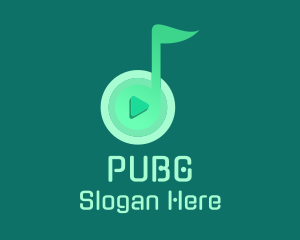 Music Note Playlist Logo