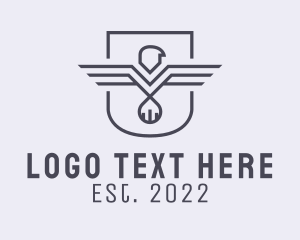 Zoo - Eagle Shield Security logo design