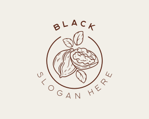 Snack - Organic Walnut Seed logo design