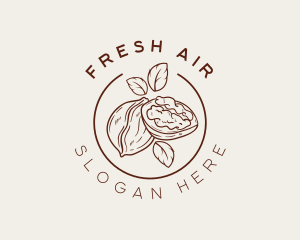 Organic Walnut Seed logo design