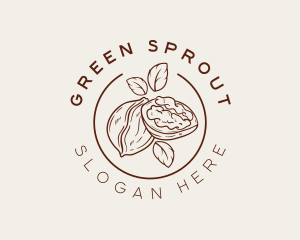 Seed - Organic Walnut Seed logo design