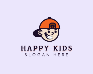 Naughty Cap Kid logo design