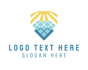 Natural Energy - Renewable Solar Energy logo design