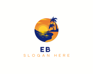 Shore Beach Travel Logo