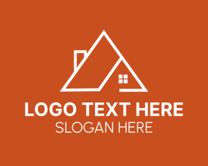 Leasing - Roof House Repair logo design