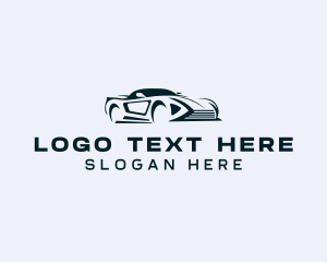 Transportation - Supercar Auto Racing logo design
