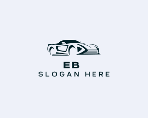 Racer - Supercar Auto Racing logo design