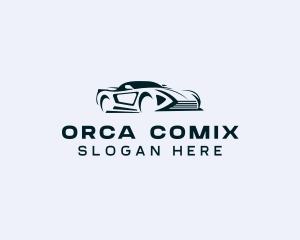 Supercar - Supercar Auto Racing logo design