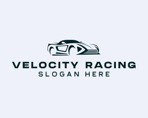 Supercar Auto Racing logo design