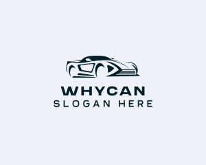 Racecar - Supercar Auto Racing logo design