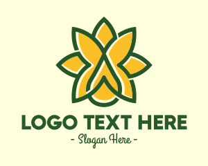 Honey - Floral Crop Agriculture logo design