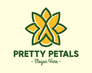 Floral Crop Agriculture logo design