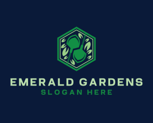 Shovel Landscaping Garden logo design