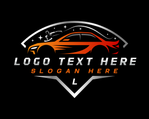 Auto - Car Polishing Garage logo design