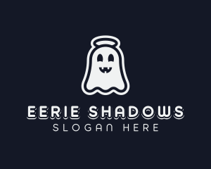 Creepy - Cartoon Creepy Ghost logo design