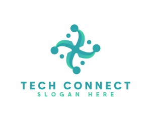 Digital Cyber Connection logo design