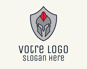 Spartan Helmet Shield Logo