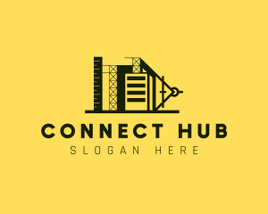 Hub - Urban City Construction logo design