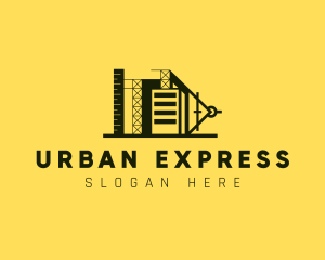 Metro - Urban City Construction logo design